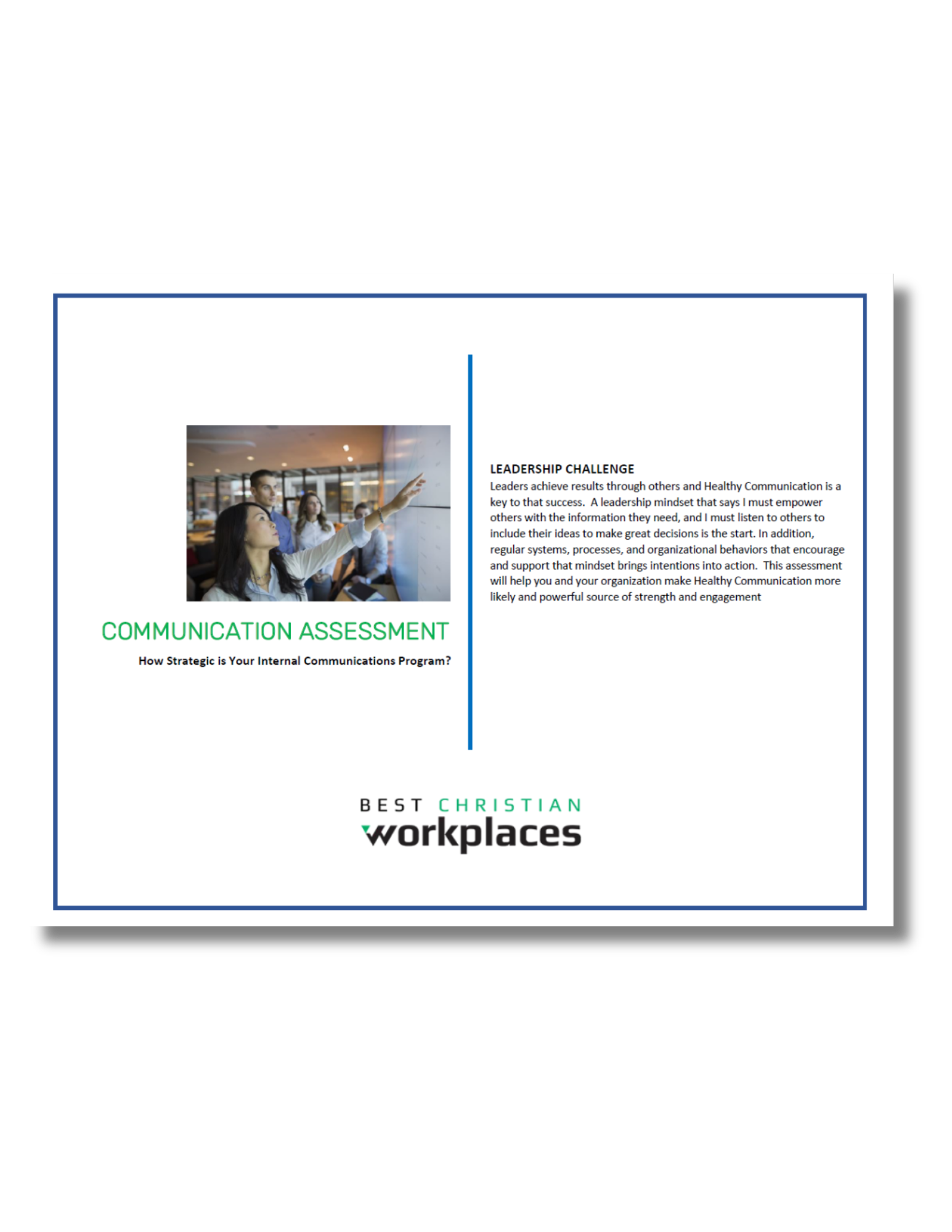 Assess Strategic Communications | Best Christian Workplaces