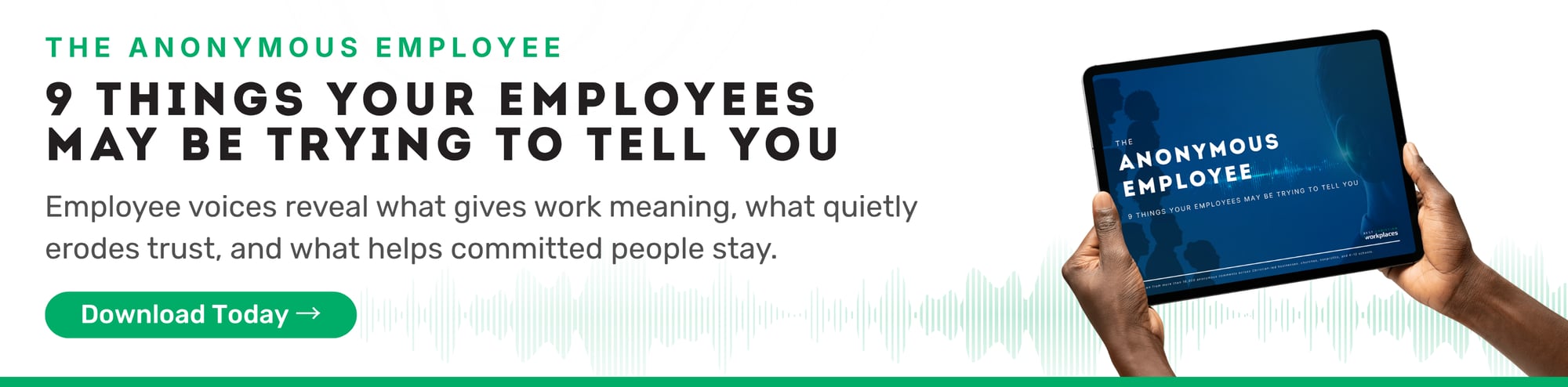 Anonymous Employee Homepage Ad 