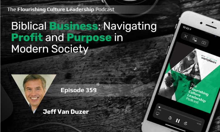 In this episode, Jeff Van Duzer explores the profound connection between Christian theology and business, and how a clear understanding of our calling can transform the role of profit in our society.