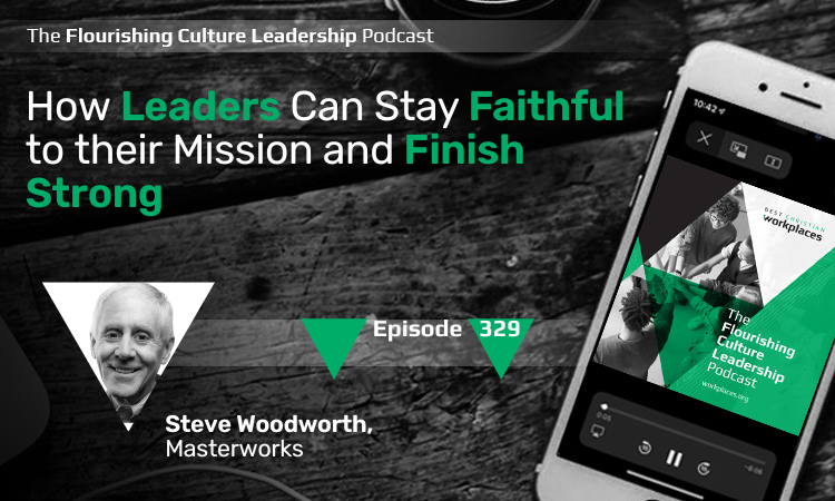 Steve Woodworth is CEO of Masterworks and in this episode he talks about the qualities of leaders who stay focused to their mission and finish strong