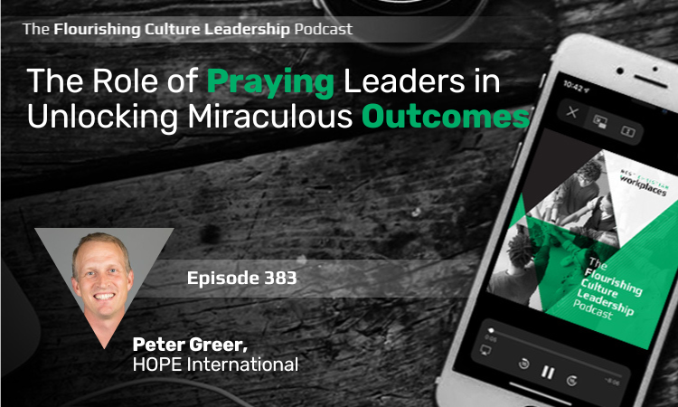 In this episode, Al Lopus and Peter Greer delve into the transformative power of prayer in leadership, highlighting how praying leaders unlock miraculous outcomes in their organizations.