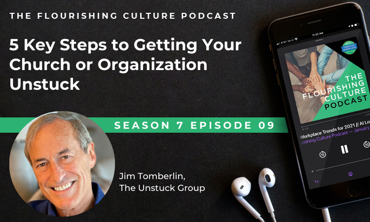 S7E09: 5 Key Steps to Getting Your Church or Organization Unstuck